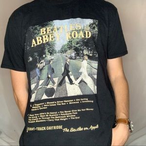 Official Beatles ”Abbey Road” Black T-Shirt